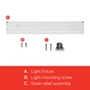 UltraPro 18 inch Hardwired Under Cabinet Lights, On/Off Only, 2700K