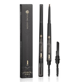 YOUNG VISION 3-in-1 Eyebrow Pencil, Eye Brow Pen, Brush and Razor Trio, Micro-Fine + Define Eyebrow Shades, Easy To Use, Long Lasting and Waterproof