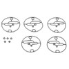 Wifehelper 5 Pack Carburettor Float Chamber Gasket Replacement for 698781