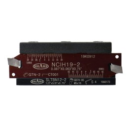 Shars 1/2" Self-Lock Block SLTBN12-2 with NCIH19-2 Cut-off Blade, 10 pcs GTN-2 C5 inserts 404-0462 P]