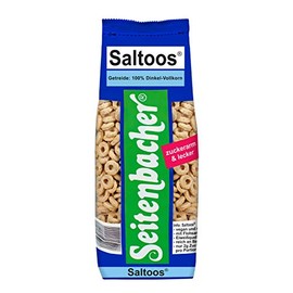 Seitenbacher Saltoos with Honey, Pack of 9 (9 x 200 g)