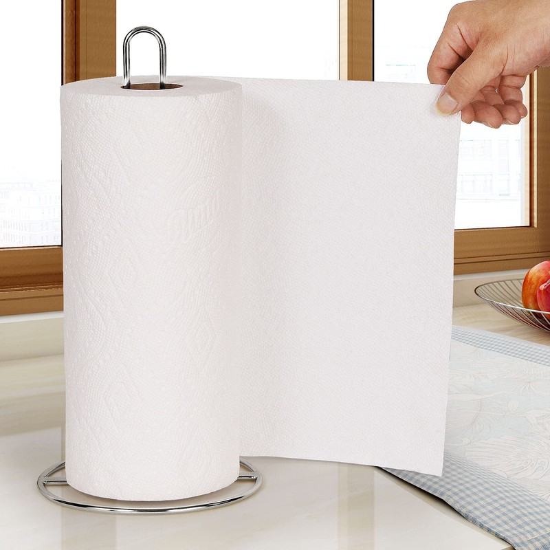 Paper Towel Holder Countertop, OBODING, Kitchen Paper Towel Stand Holder