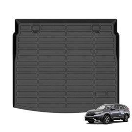 GINOWY-Cargo Liner for Honda CRV Hybrid 2023 2024 2025 for CR-V Cargo Tray Upper Position Trunk Mat for Honda CRV Hybrid 2024 All Weather Cargo Mat for Honda CRV Hybrid 2024 Accessories