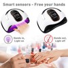 BEYAOBN 168 W Nail Dryer UV LED Nail Lamp Lamp