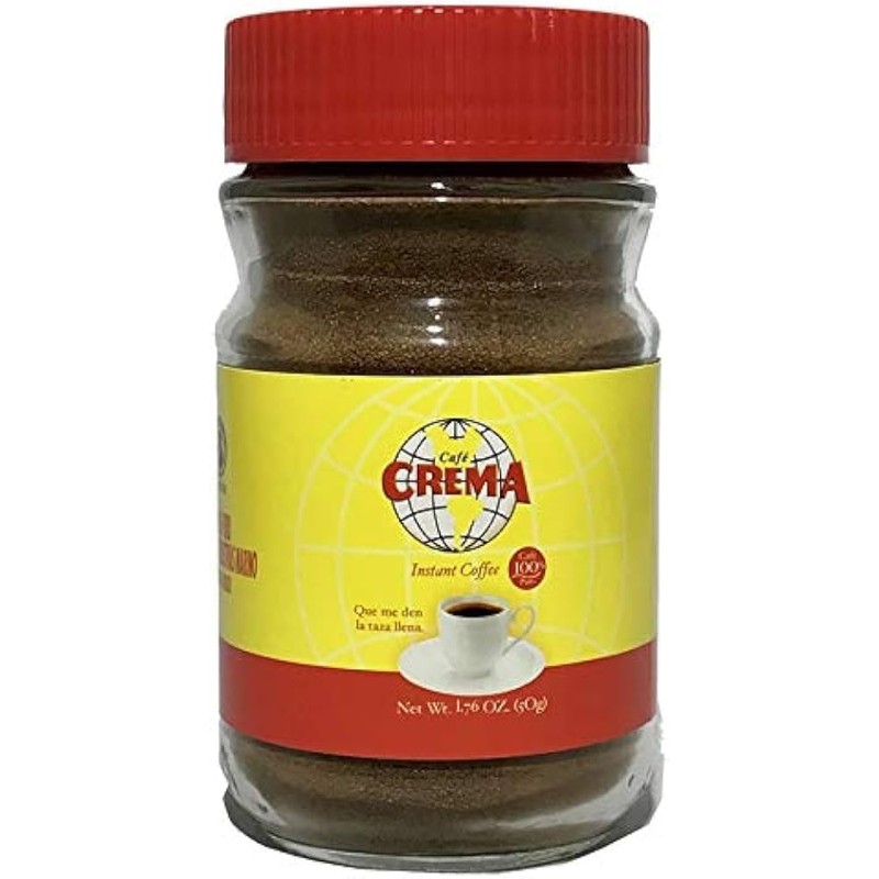 Cafe Crema Instant Coffee Jar, 1.76 oz (Pack of 1)