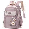 Amythe School Backpack Teenager Backpack Girls School Bag for 3rd
