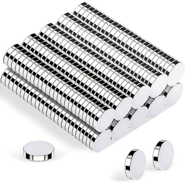 Pack of 240 Mini Magnets Small, 5 mm x 2