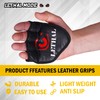 LETHAL MODE Leather Gym Grips – Leather Palm for Weight