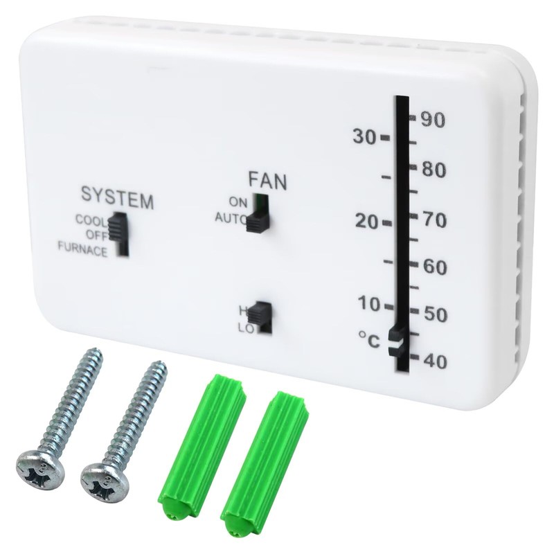 WELURE RV Thermostat for Dometic 3106995.032 Cool Only/Furnace | 40-90°F