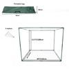 Square 4'x4' Netting Cover 3.3FT Tall Crop Cage Pest Guard