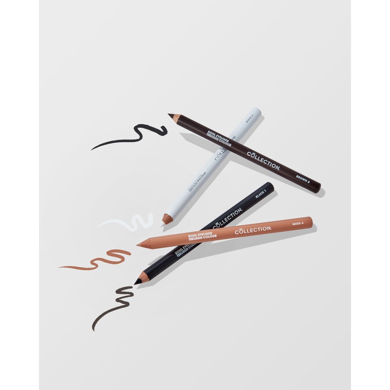 Collection Cosmetics Kohl Eyeliner, Smudge-Proof, Brightening, Nude Colour, Vegan,