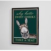 BCTS Hello Sweet Cheeks Take A Seat Donkey Bathroom Optional
