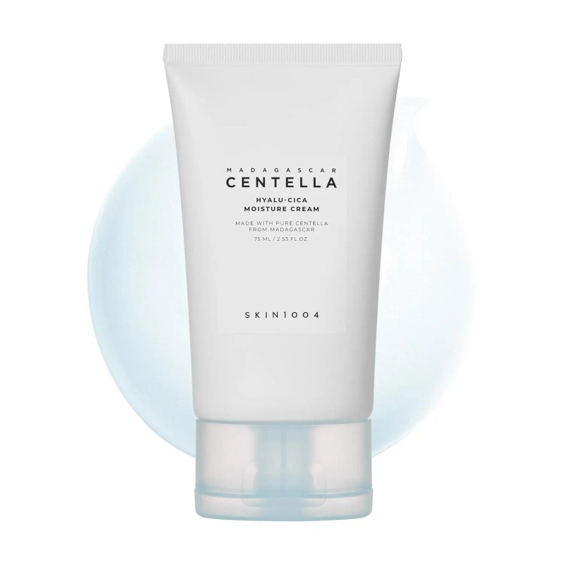 SKIN1004 Hyalu-Cica Moisture Cream, Face Moisturizer with Hyaluronic Acid, Centella