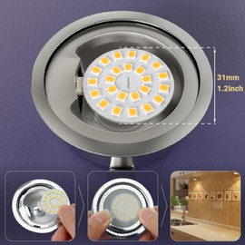 G4 LED Bulb Warm White 3000K 2W - 20 Watt Halogen JC Bulb Replacement G4 Bi Pin Bulb - LED Appliance Bulb Range Hood 20W 12V G4 Base T3 - 12 Volt ac/dc Under Cabinet Puck Light Bulbs - 6 Pack