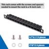 GeeekPi DeskPi RackMate Accessories Network Patch Panel 12Port CAT6 10