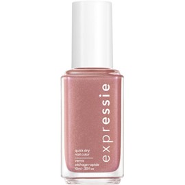 essie Essie expressie, Quick-Dry Nail Polish, 8-Free Vegan, Nude Pink, Checked In, 0.33 fl oz