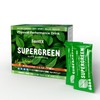 SaintEX SUPERGREEN（サンテグ スーパーグリーン）ダイエットサポート＆スポーツ 青汁 国内産有機緑葉 粉末 海洋深層水ミネラル 乳酸菌 クエン酸 3g×25袋,