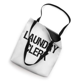 Laundry Clerk Tote Bag
