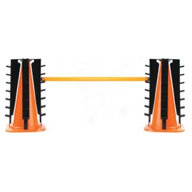 Champion Sports MHCSET Hurdle Cone Set,Adjustable