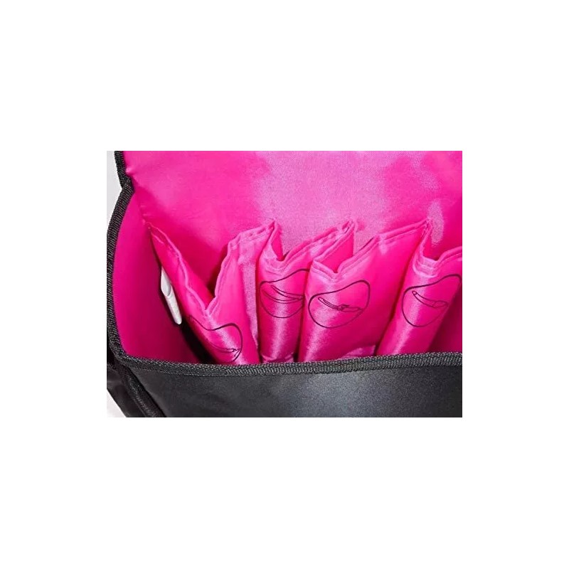 Caboodles Hair Care Hot Hair Tools Travel Tote, Black