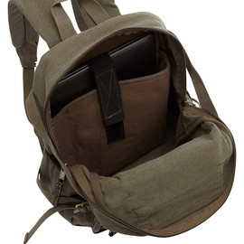 Fox Outdoor Products Retro Londoner Commuter Daypack, Vintage Brown