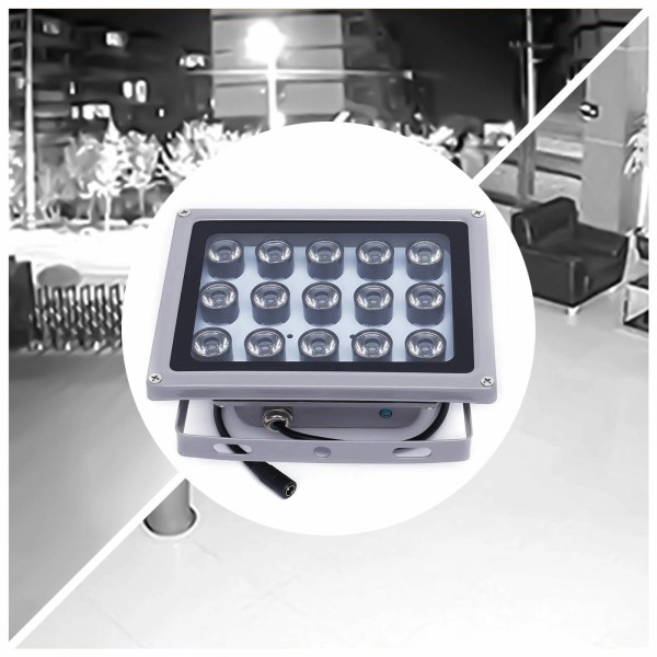 SENDERPICK 30W 12V IR Infrared Illuminator Lamp Night Vision Security