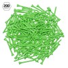 IZZO Golf Wood Golf Tees, 3.25 Inch, Neon Green (Pack