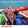 Airhead Wakeboard Rope, 3 Sections, 65-Feet