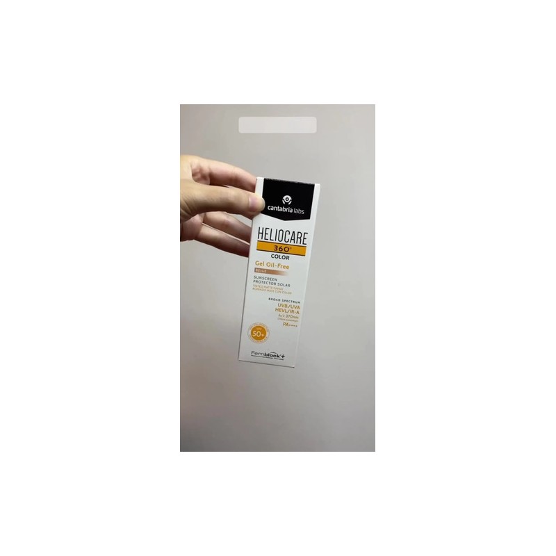 Heliocare 360 Gel Oil-free Color Beige Spf 50 50 Ml