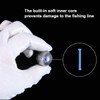 FANGBLUE Egg Shape Lead Fishing Sinker 3/8oz (10g) Oval Drop