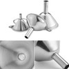 Stainless Steel Funnel, Pack of 3, Stackable Small Funnel, Kitchen