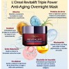 LOreal Revitalift Triple Power Mascarilla Nocturna Antiedad Anti-Aging Overnight Mask