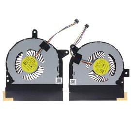 TRADOCK CPU & GPU Fan for ASUS ROG G752V G752VY G752VY-RH71 GFX72V GFX72VY GTX980M 13NB09V0AM0201 13NB09V0AM0301 FHCV FHCW