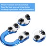 3 Sets Archery D Loop Compound Bow Metal D Loop