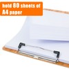 Clipboards,10 Pack Wooden Clipboard Hardboard,Standard A4 Letter Size Wood Clip