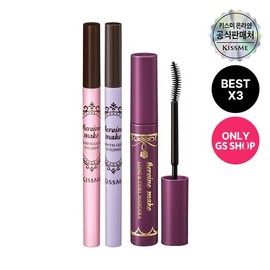 kiss me [Double 5% Coupon][Best 3-Piece Set] Kiss Me Eyeliner N 2pcs + Mascara EX 1 / [더블5%쿠폰][Best 3개구성] 키스미 아이라이너N 2개 + 마스카라EX 1