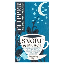 Clipper Tea Snore & Peace Org 1.06 OZ (Pack of 2)