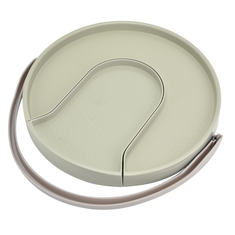 Kitchen Storage Turntable Non Skid Kitchen Spice Beverage Pull Out