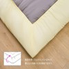 Futon Cover, Single, 100% Cotton, Vanilla Yellow, One-touch Sheet, Plain,