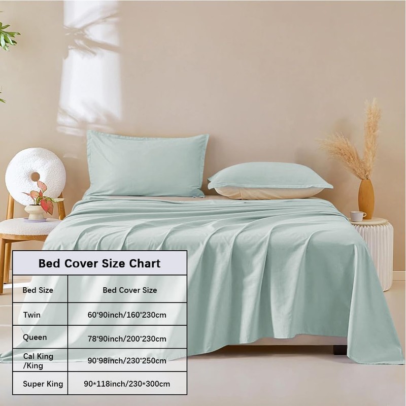 DUJUIKE 100% Waterproof Protective Blanket or Liner for Bed, Mattress