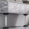 ZH-ZHENGHENG Sink Support-Adjustable Stainless Steel Support Strip, Sink Legs for