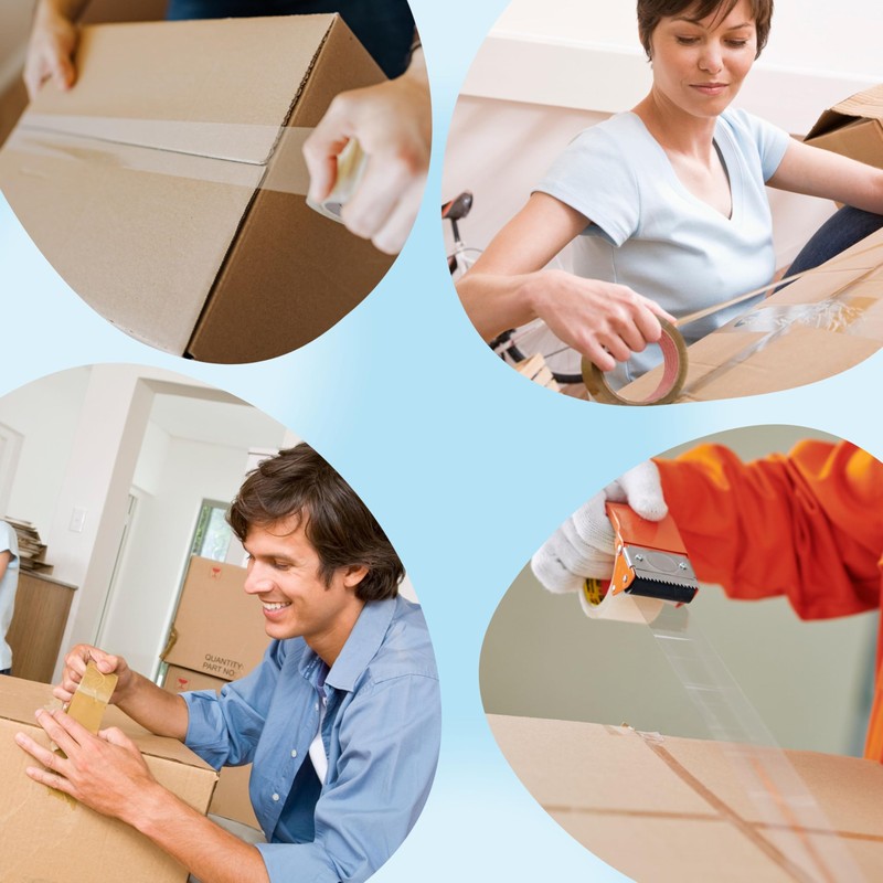 RAYLU PAPER Packing Tape for Sealing Cartons and Packaging Heavy