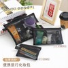 Transparent Mesh Cosmetic Storage Bag, Multifunctional Travel Portable Pouch for Lipstick and Skincare Products White Medium 19x14cm 30ea