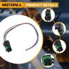 MOTOALL Converter TCC 700R4 4L60 Connector Pigtail Wiring Harness TPI