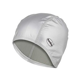Fashy PU Lycra Swim Cap - Silber