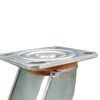 6 Inch Caster Bracket Heavy Duty Strong Load Bearing Rotatable