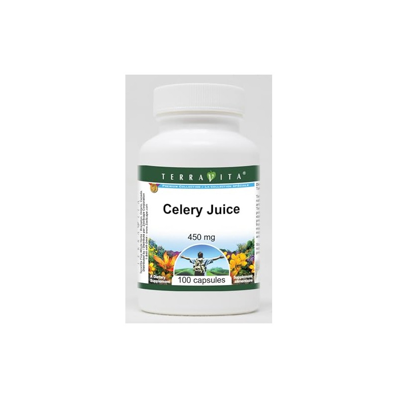 Celery Juice - 450 mg (100 Capsules, ZIN: 519636)