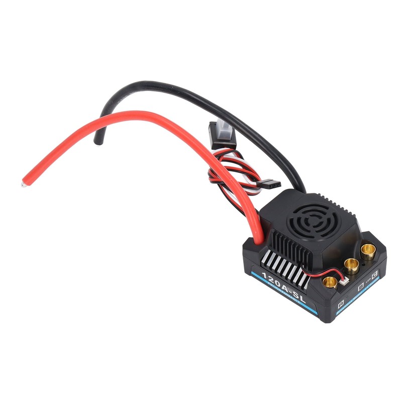 120A Brushless ESC Professional Programmable Waterproof Electric Speed Controller for