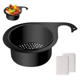 Stainless Steel Sink Strainer in Swan Shape Strainer for Sink Swan Drain Basket Drain Strainer Kitchen Sink Multi-Functional Drain Basket Egg Holder Fridge Tap Hanging Strainer Baskets