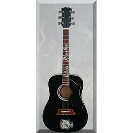 ELVIS PRESLEY Miniature Guitar Replica Acoustic Dove